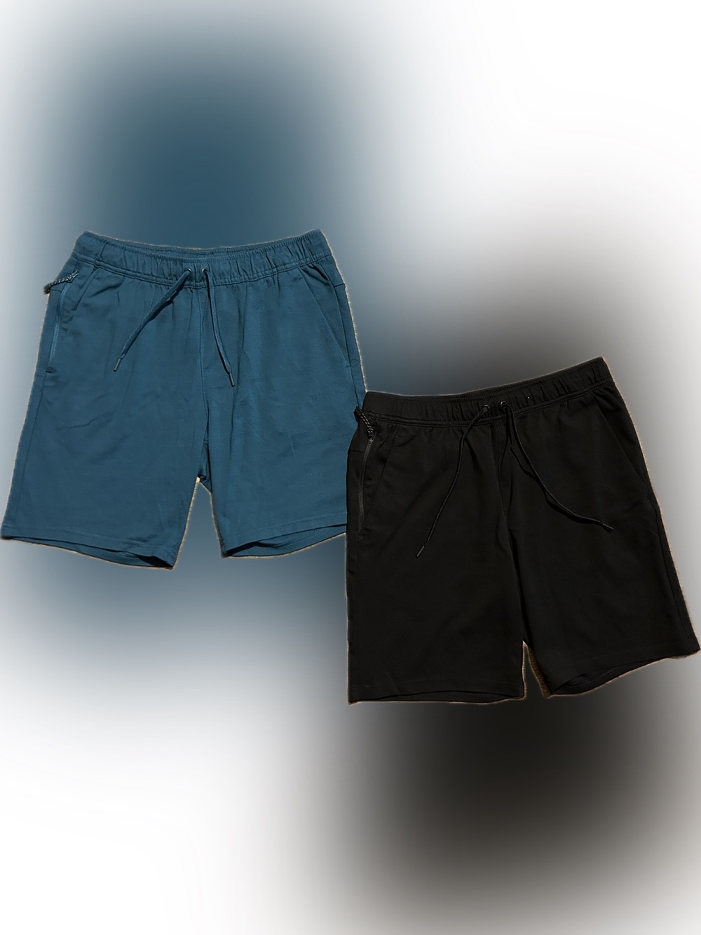 Member’s Mark Men’s Medium Luxe Shorts - Amazing Condition - Teal & Black